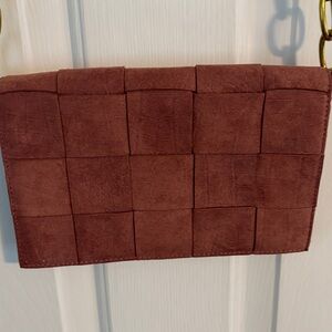 Elegant Dusty Rose Crossbody Bag